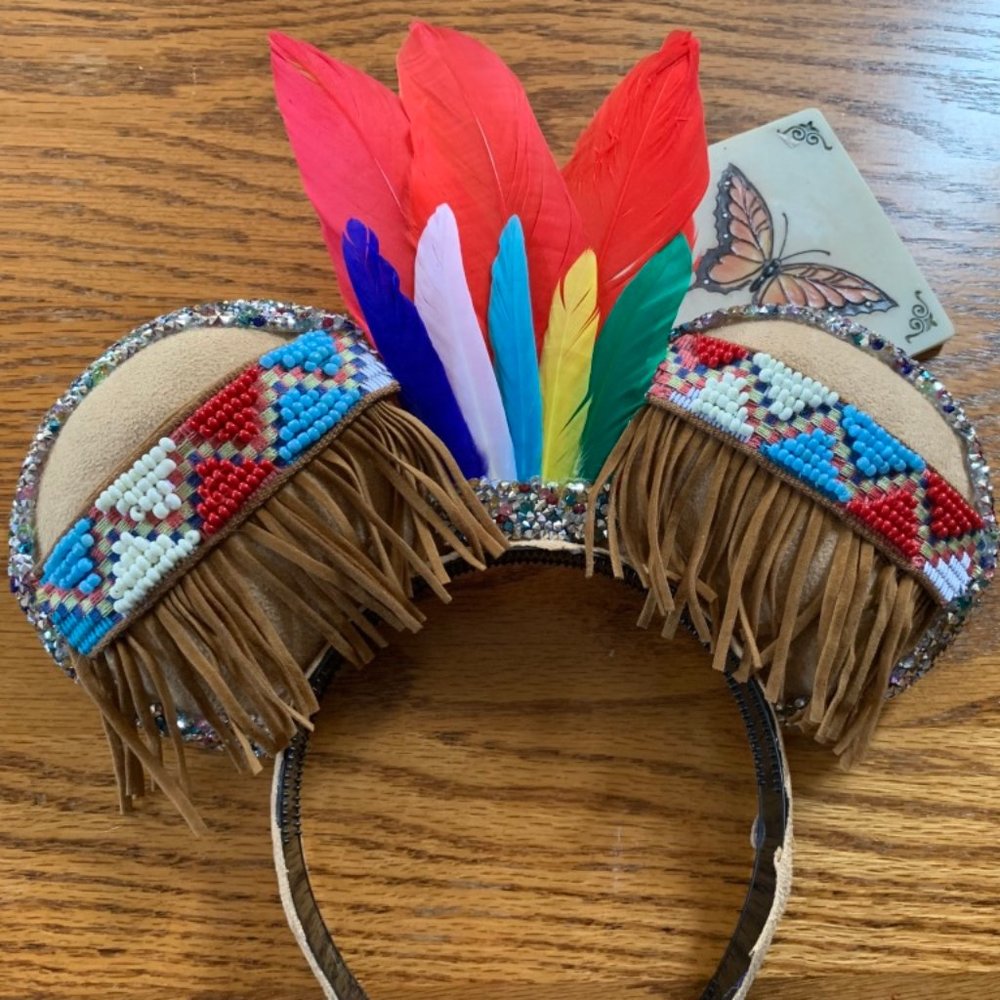 Pocahontas inspired Minnie ears